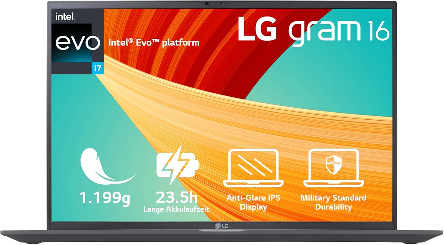 LG GRAM Intel Core I7-1360P/16GB/512GB NVMe/16" WQXGA/Windows 11