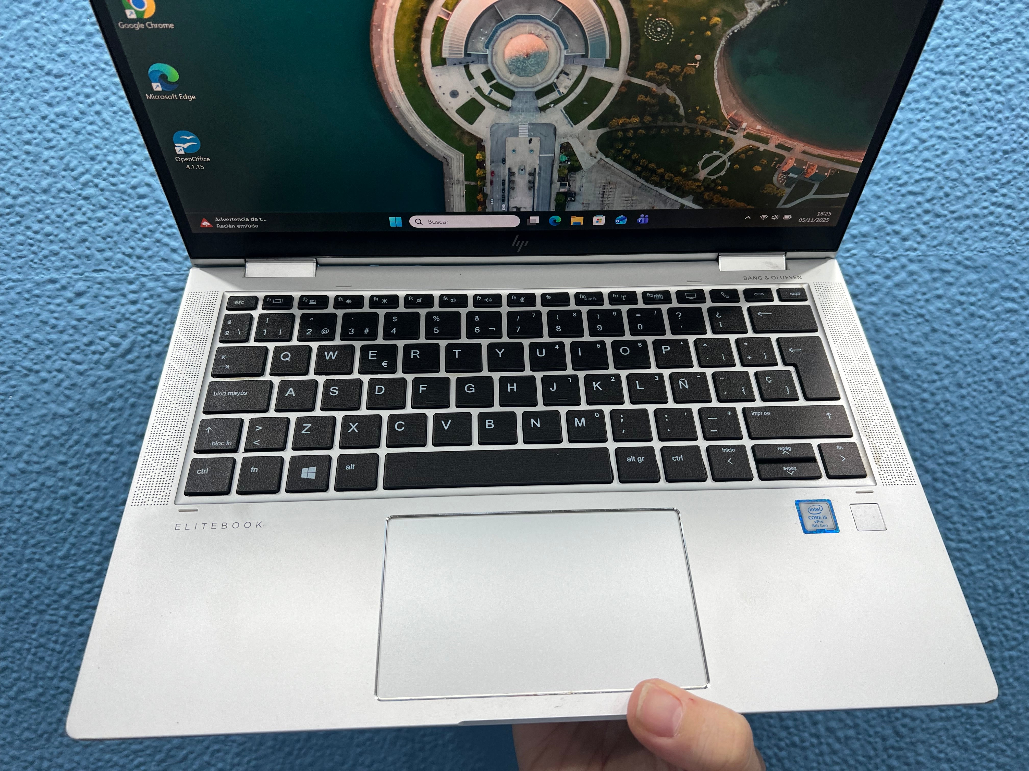 ¡¡ LIQUIDACION !! HP EliteBook X360 1030 G3 | INTEL CORE I5 8350U | 8 GB RAM | 256 GB NVMe | WIN 11 PRO | OPEN OFFICE | TACTIL | REFERENCIA 5CD9378PKG