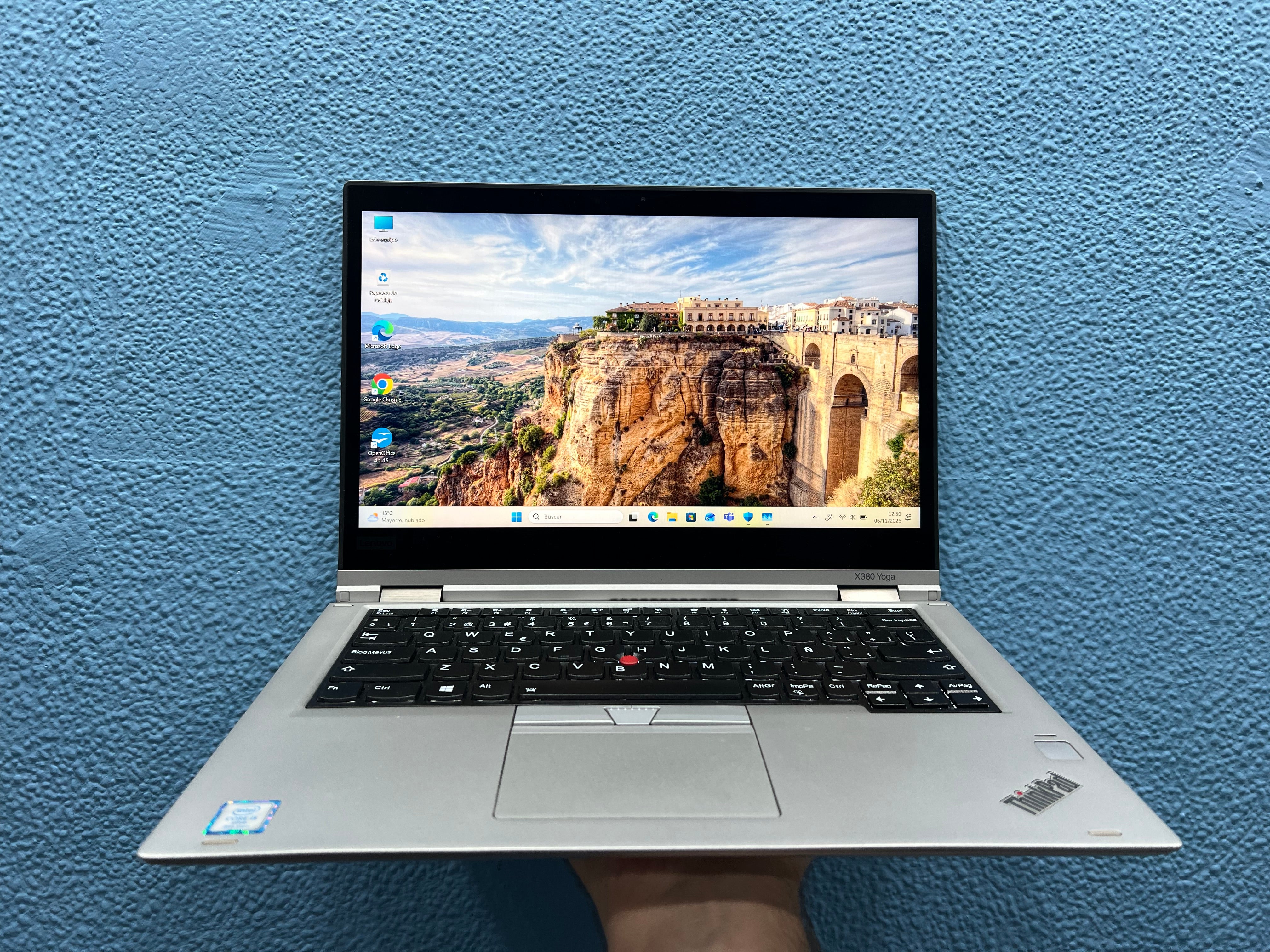 ¡¡ LIQUIDACION !! LENOVO THINKPAD X380 YOGA | INTEL CORE I5 8350U | 8 GB RAM | 512 GB SSD | WIN 11 PRO | OPEN OFFICE | TACTIL | REFERENCIA MP1CZJ9G