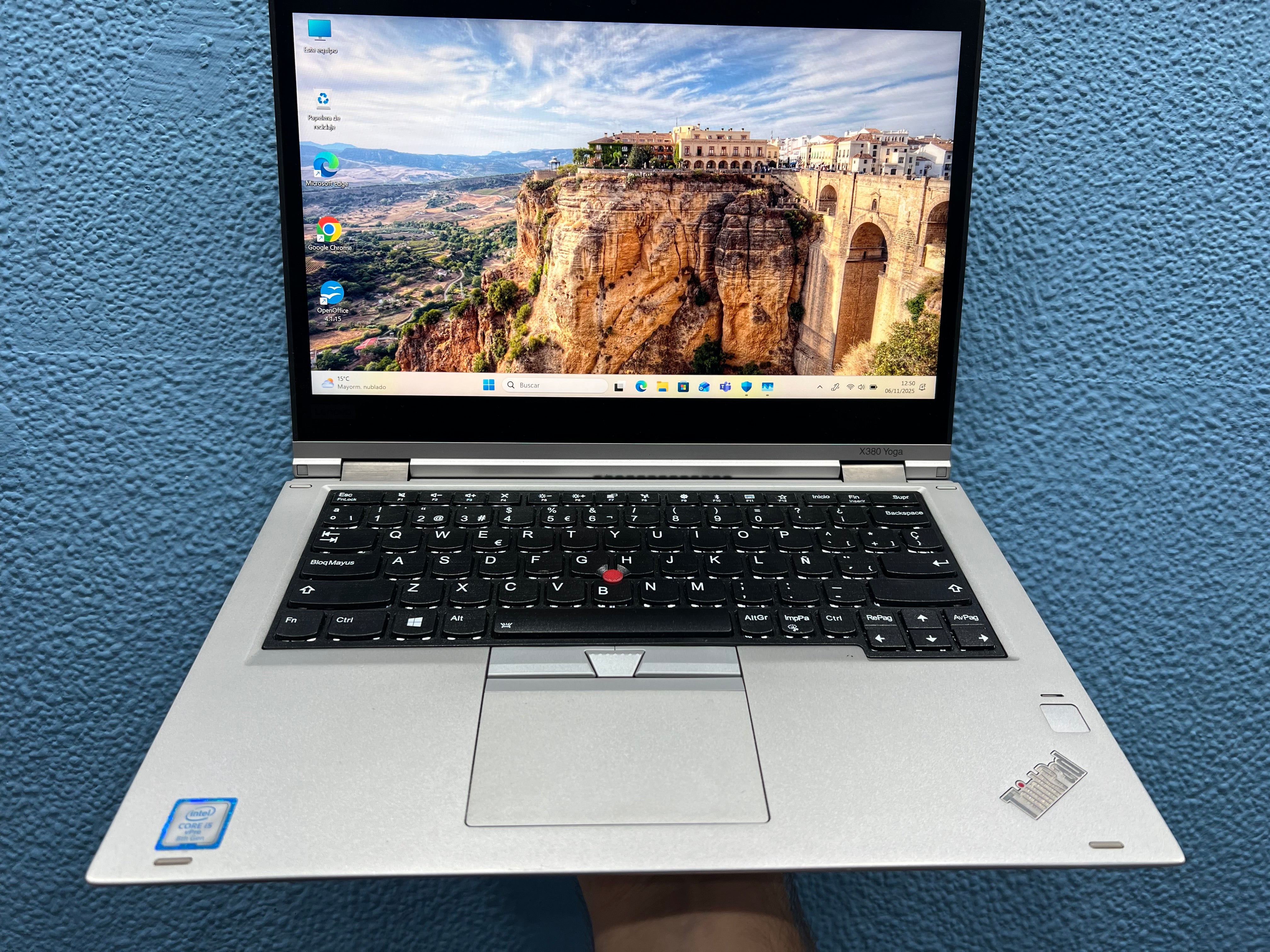 ¡¡ LIQUIDACION !! LENOVO THINKPAD X380 YOGA | INTEL CORE I5 8350U | 8 GB RAM | 512 GB SSD | WIN 11 PRO | OPEN OFFICE | TACTIL | REFERENCIA MP1CZJ9G