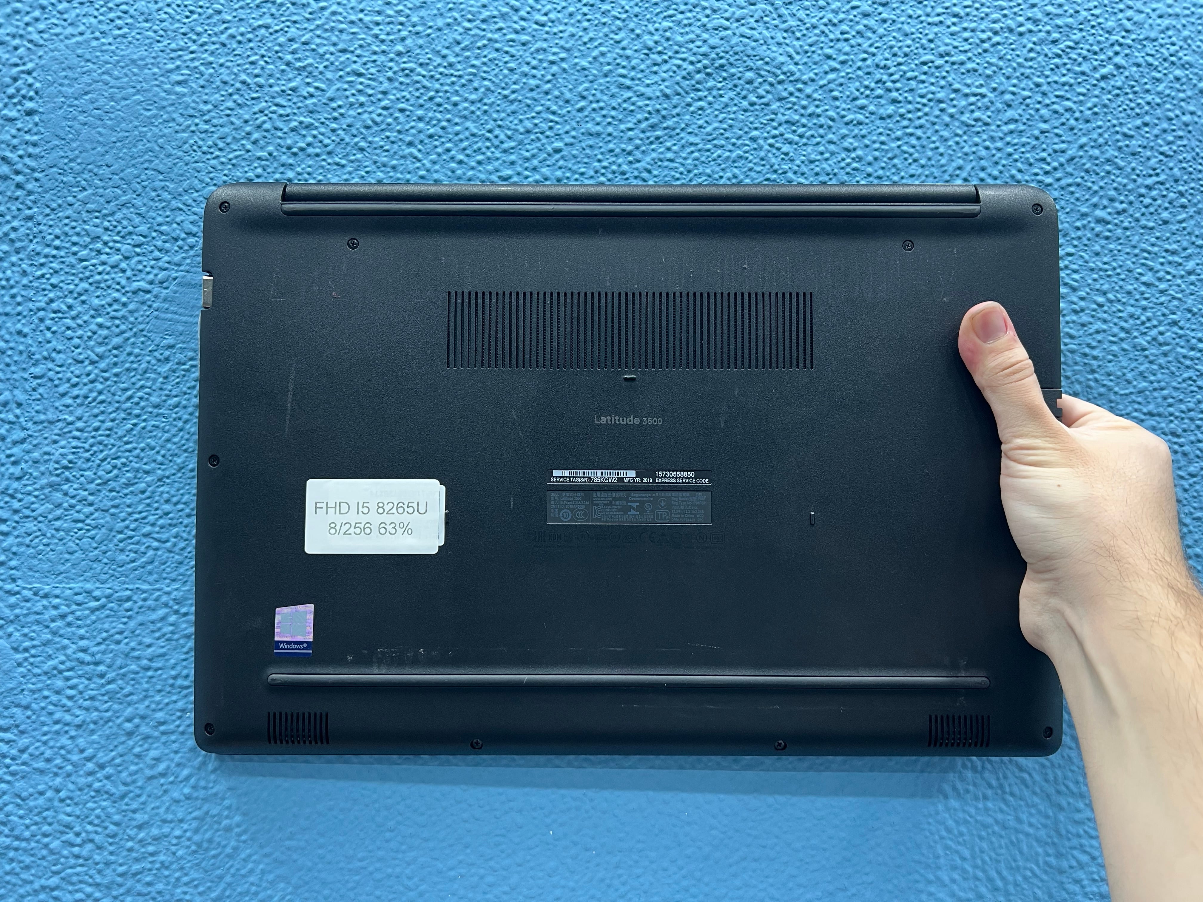 ¡¡ LIQUIDACION !! DELL LATITUDE 3500 | INTEL CORE I5 8265U | 8 GB RAM | 256 GB NVMe | WIN 11 PRO | OPEN OFFICE | REFERENCIA 785KGW2