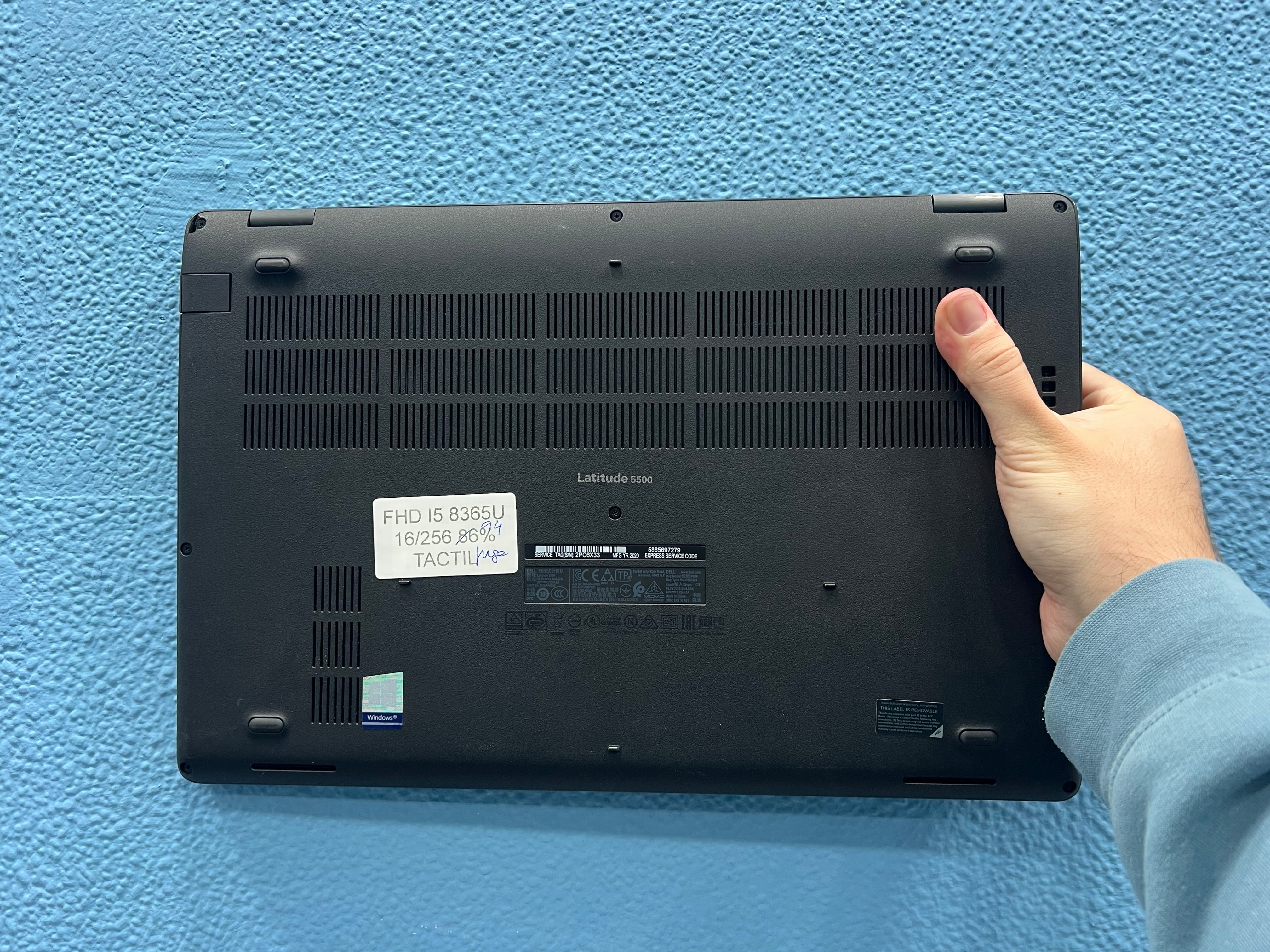 ¡¡ LIQUIDACION !! DELL LATITUDE 5000 | INTEL CORE I5 8365U | 16 GB RAM | 256 GB NVMe | WIN 11 PRO | OPEN OFFICE | TACTIL | REFERENCIA 2PC6X33