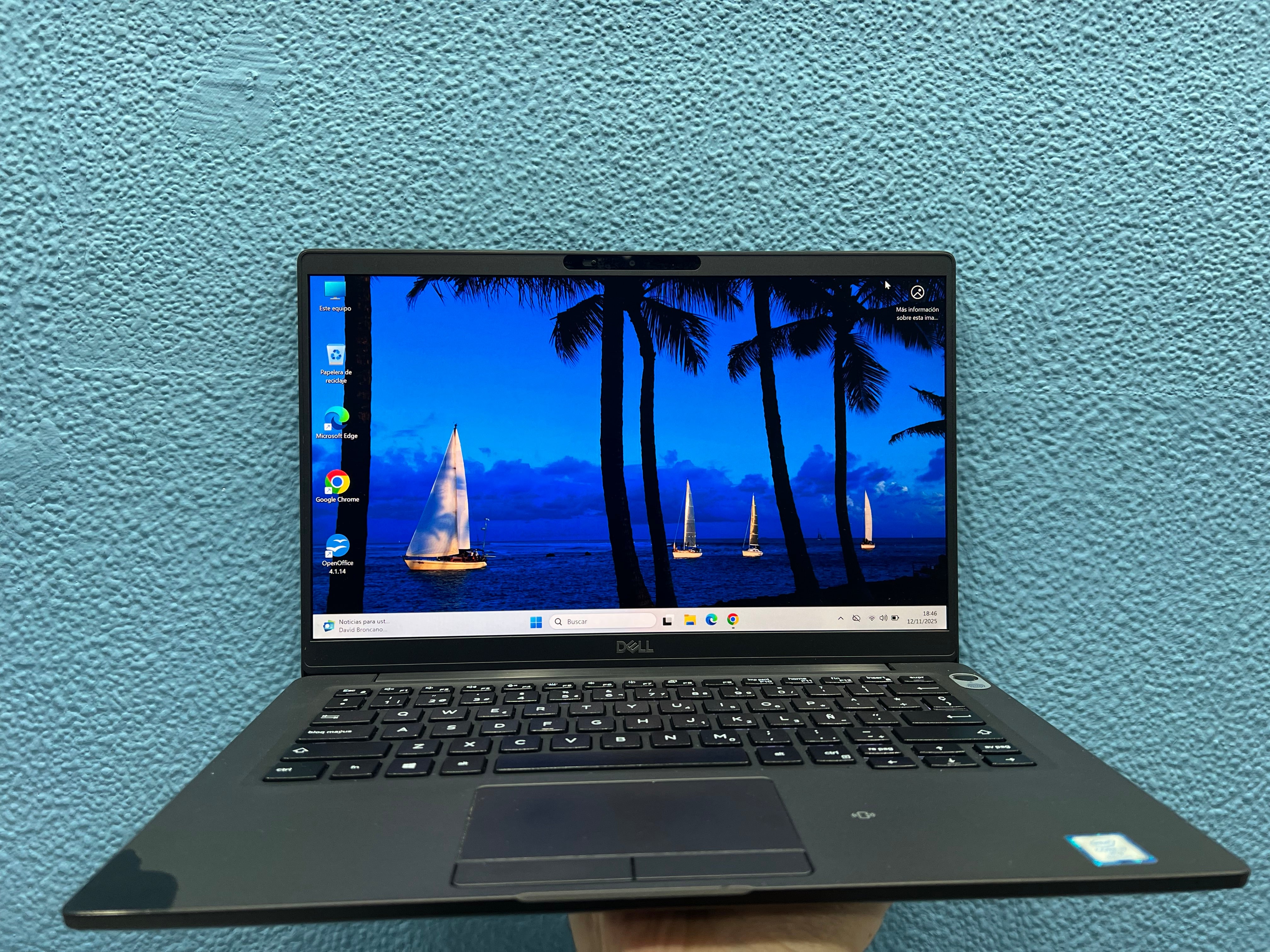 ¡¡ LIQUIDACION !! DELL LATITUDE 7400 | INTEL CORE I7 8665U | 16 GB RAM | 512 GB SSD | WIN 11 PRO | OPEN OFFICE | REFERENCIA 5DK55Y2