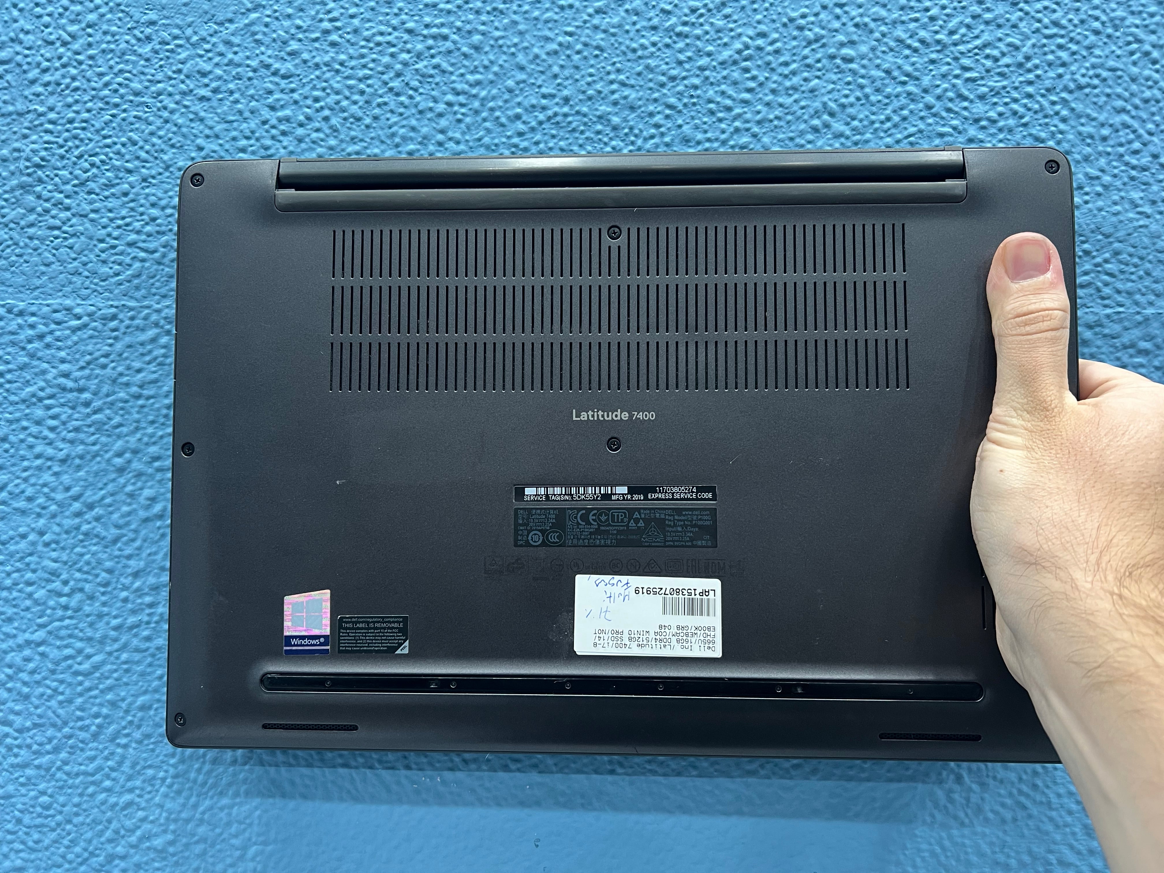 ¡¡ LIQUIDACION !! DELL LATITUDE 7400 | INTEL CORE I7 8665U | 16 GB RAM | 512 GB SSD | WIN 11 PRO | OPEN OFFICE | REFERENCIA 5DK55Y2