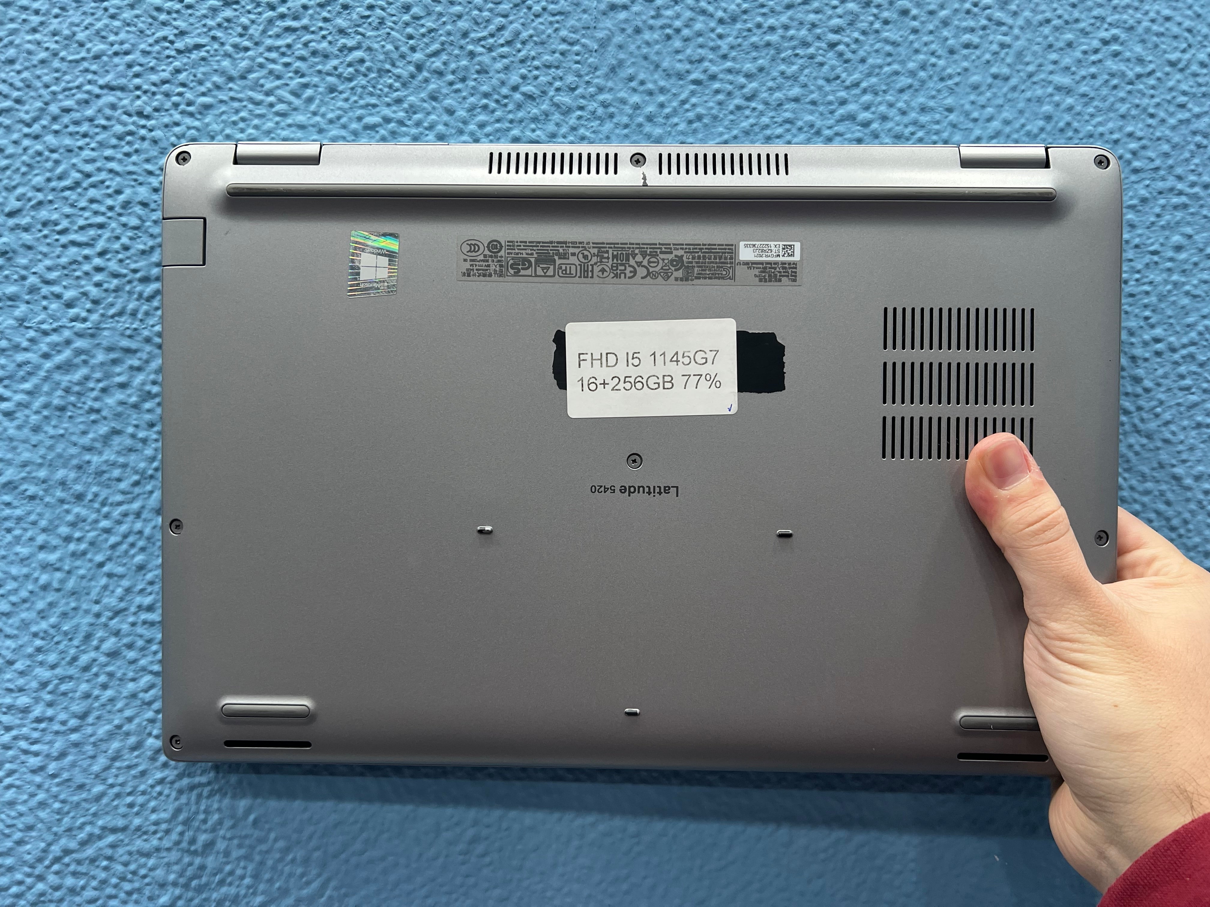 ¡¡ LIQUIDACION !! DELL LATITUDE 5420 | INTEL CORE I5 1145G7 | 8 GB RAM | 256 GB NVMe | WIN 11 PRO | OPEN OFFICE | REFERENCIA 6ZR82J3