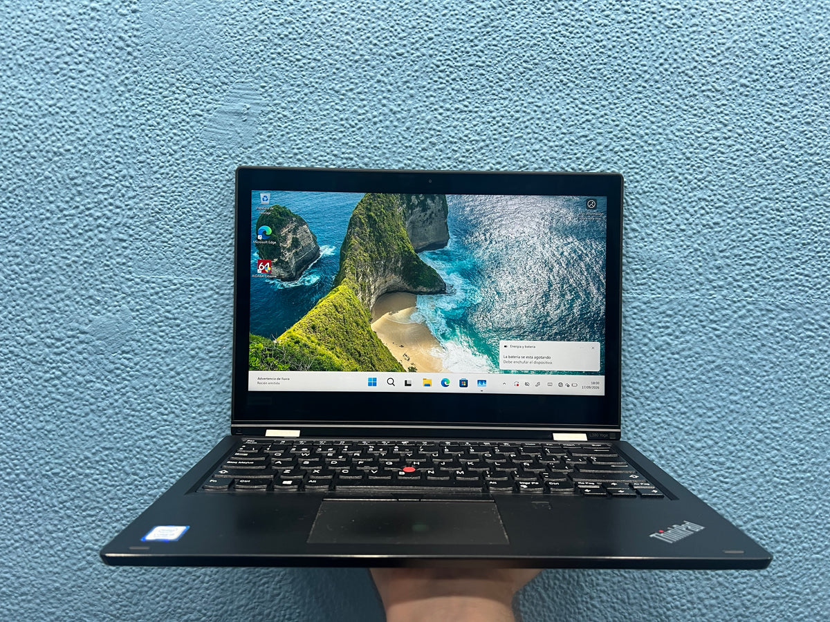 ¡¡LIQUIDACION!! Lenovo ThinkPad L390 Yoga | i5 8265U | 8Gb Ram | 256GB Nvme | Windows 11 Pro | Táctil | Referencia 011
