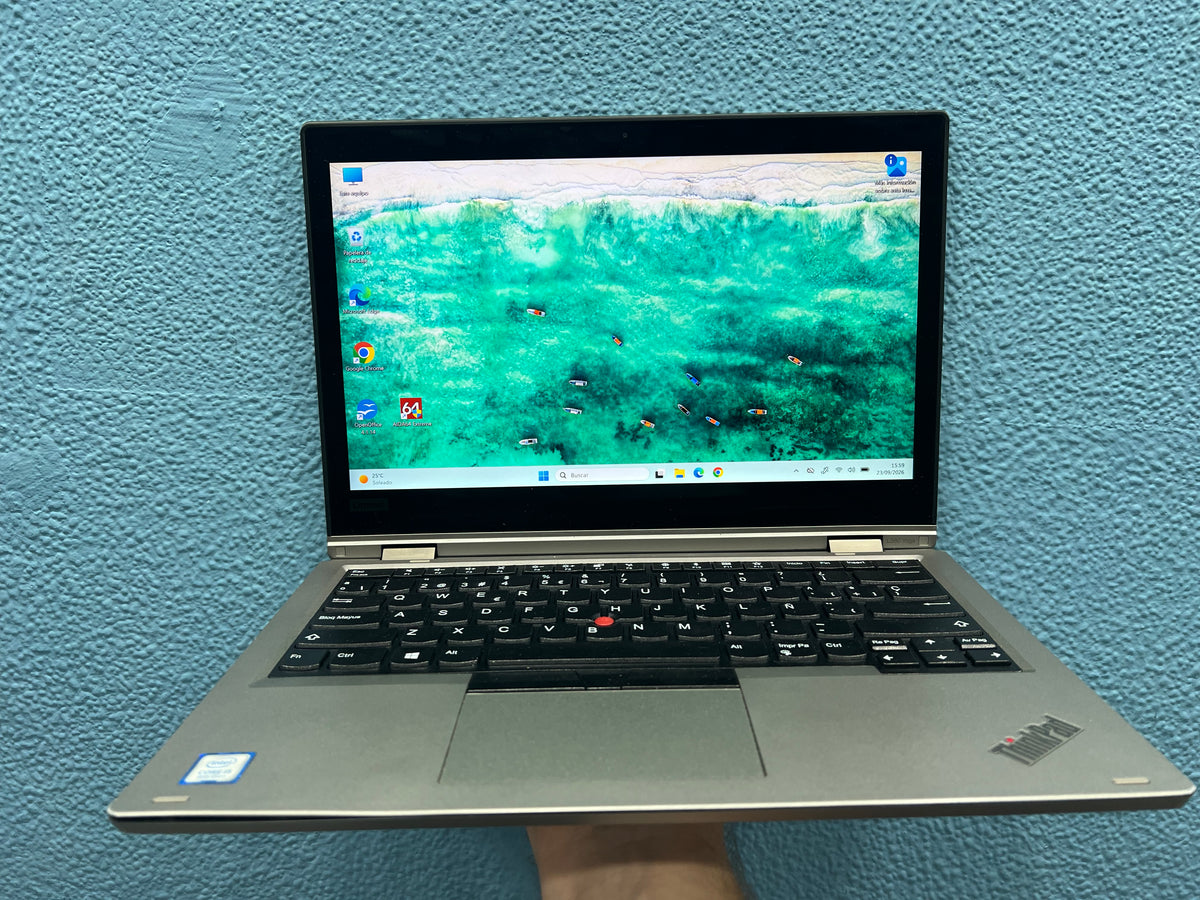 ¡¡LIQUIDACION!! Lenovo ThinkPad L380 Yoga | i5 8250U | 8Gb Ram | 256GB Nvme | Windows 11 Pro | Táctil | Referencia 009