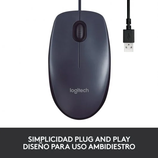 Ratón Logitech B100