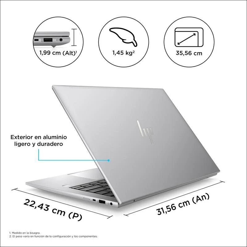 Hp ZBook Firefly 14 G10 | i5 1345U | 32Gb Ram | 512Gb Nvme | Windows 11 Pro