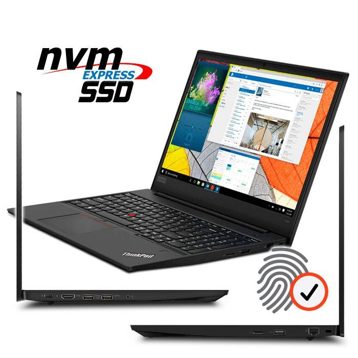 Lenovo ThinkPad E590 | INTEL CORE I5 8265U | 16GB RAM | 256GB NVMe | WIN 11 PRO | OFFICE 2024 | BATERIA NUEVA