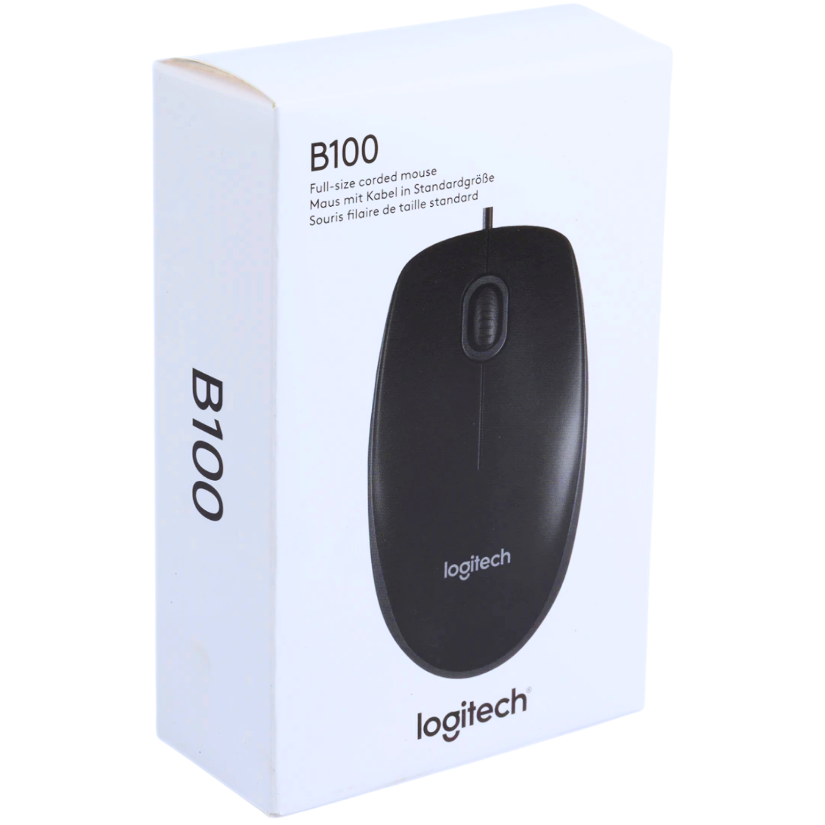Ratón Logitech B100 Negro