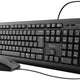 Trust TKM-250 Ratón y Teclado Negros (ES)