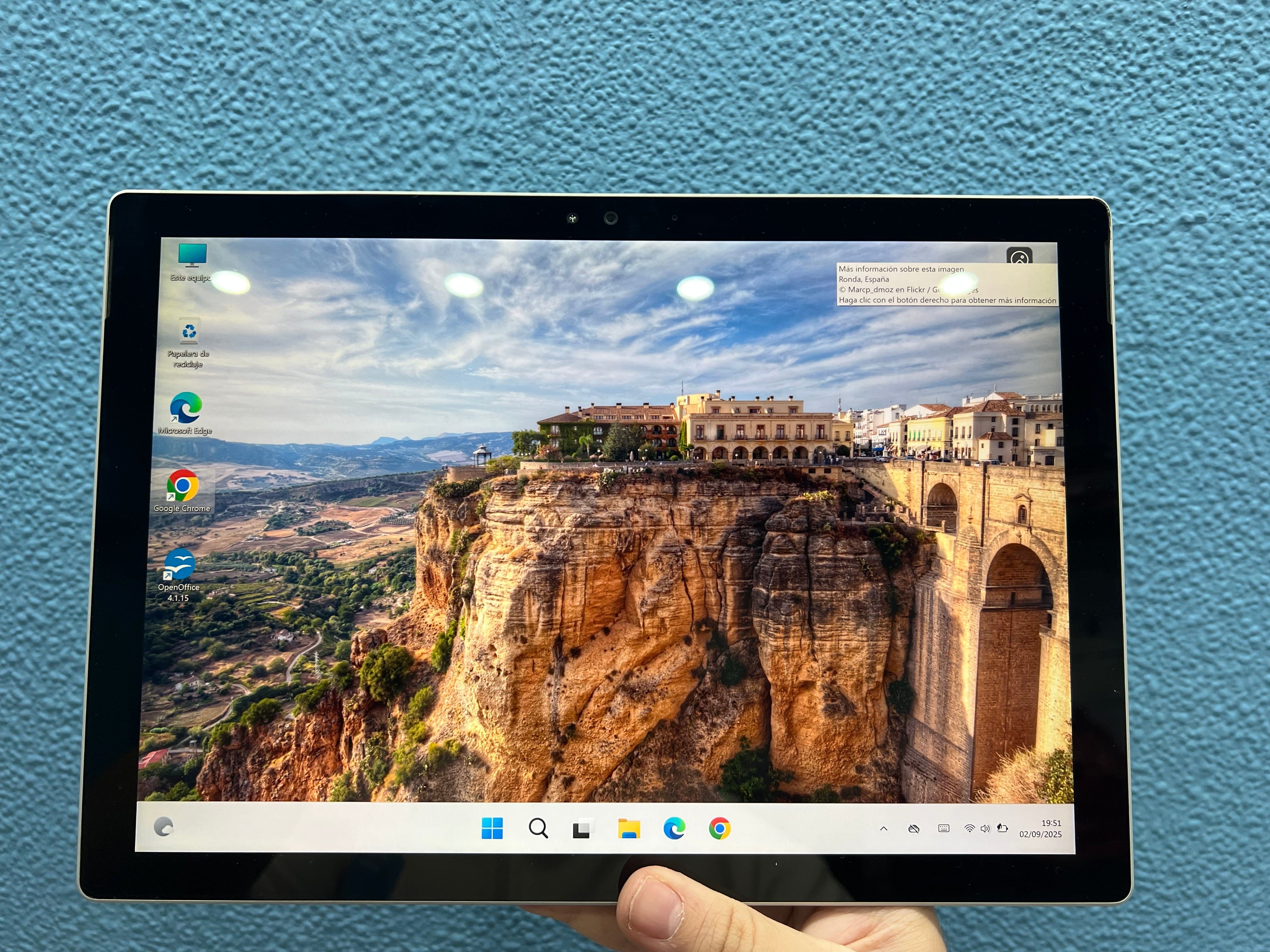 OUTLET MICROSOFT SURFACE PRO 4 | INTEL CORE M3 6Y30 | 4GB RAM | 128GB NVMe | WIN 11 PRO | OPEN OFFICE | TACTIL 3K | TECLADO GRIS
