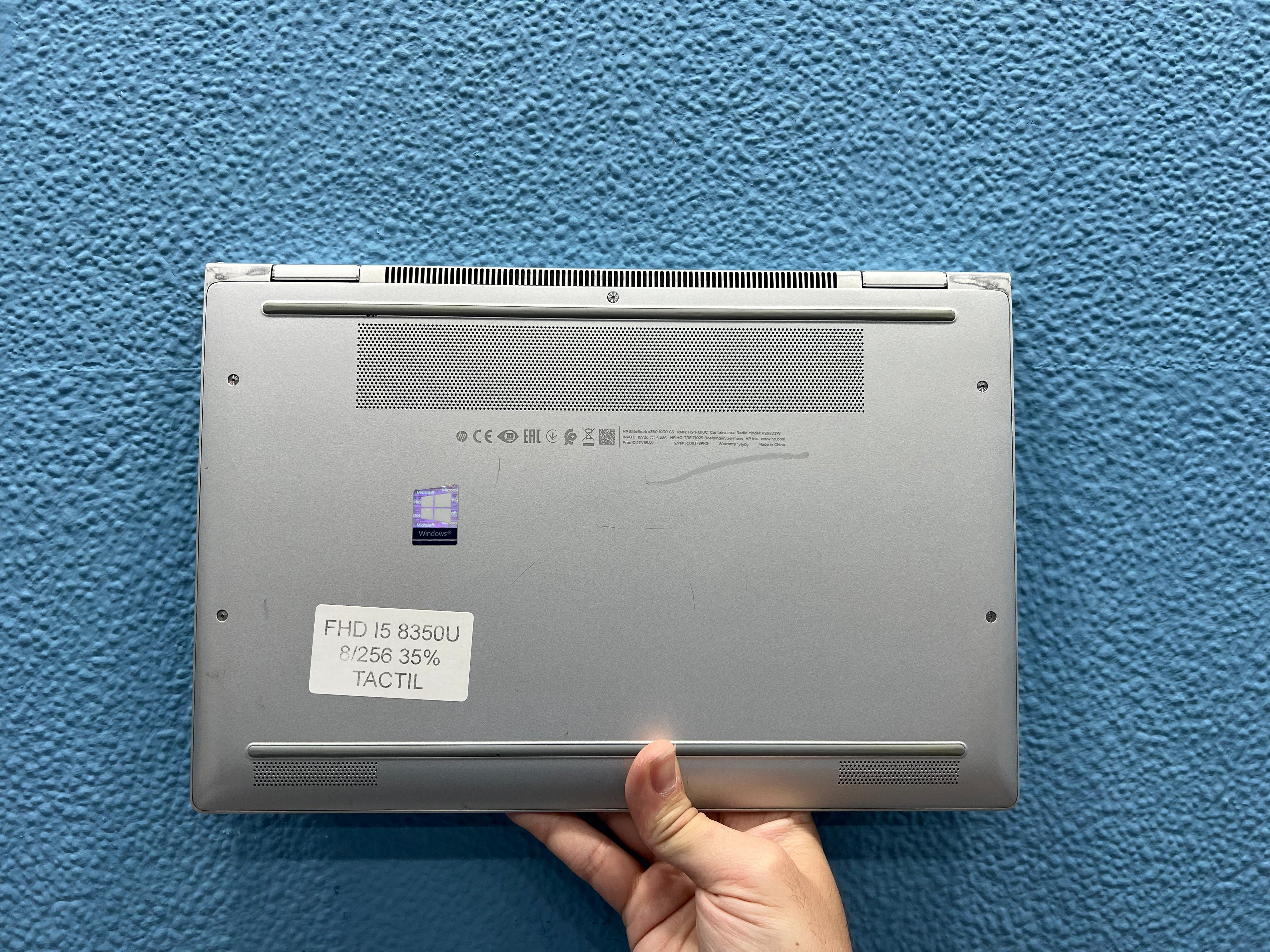 ¡¡ LIQUIDACION !! HP EliteBook X360 1030 G3 | INTEL CORE I5 8350U | 8 GB RAM | 256 GB NVMe | WIN 11 PRO | OPEN OFFICE | TACTIL | REFERENCIA 5CD9378PKG