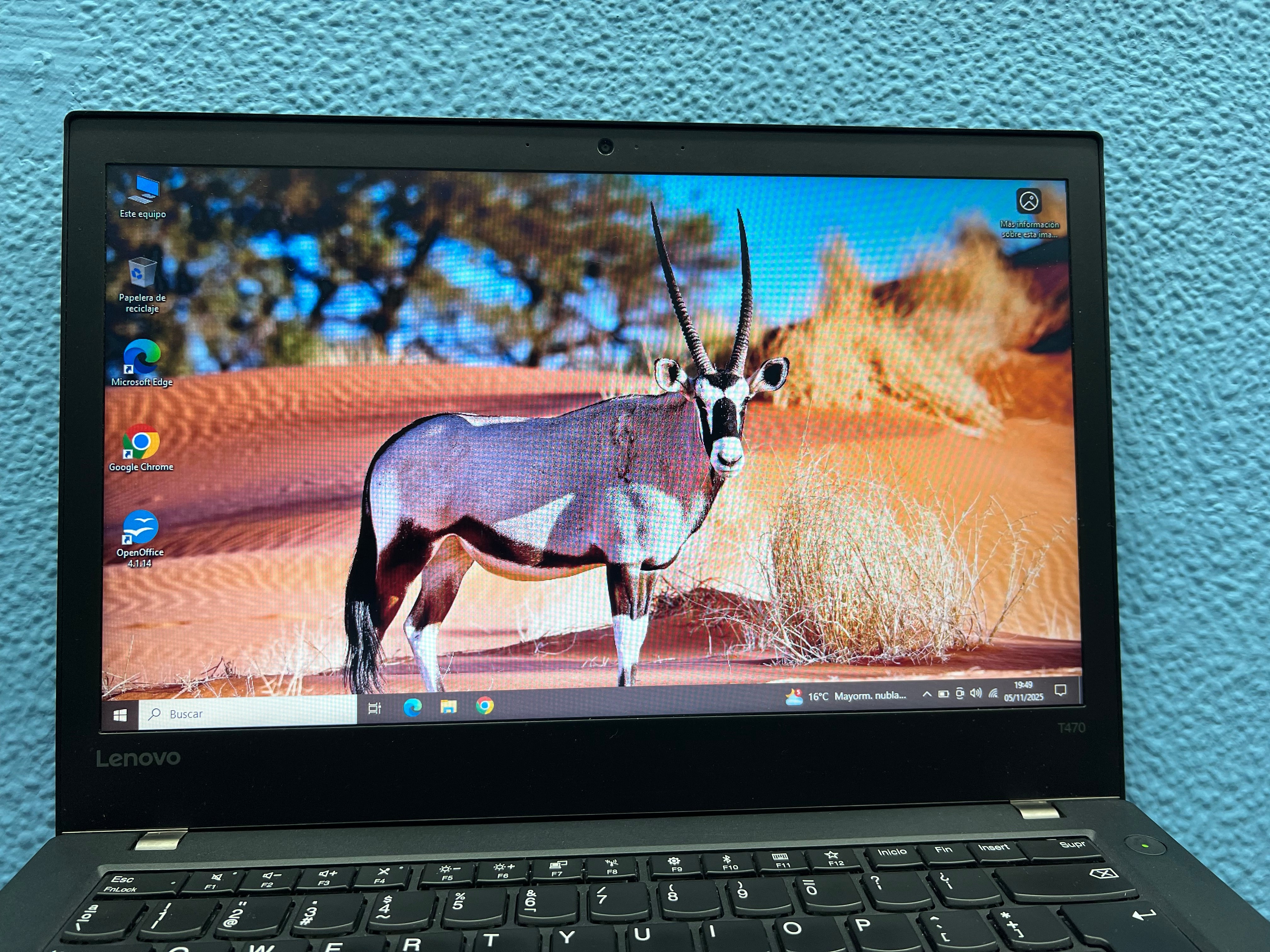 ¡¡ LIQUIDACION !! LENOVO THINKPAD T470 | INTEL CORE I5 6200U | 8 GB RAM | 256 GB SSD | WIN 10 PRO | OPEN OFFICE | REFERENCIA PF0ZWMEH