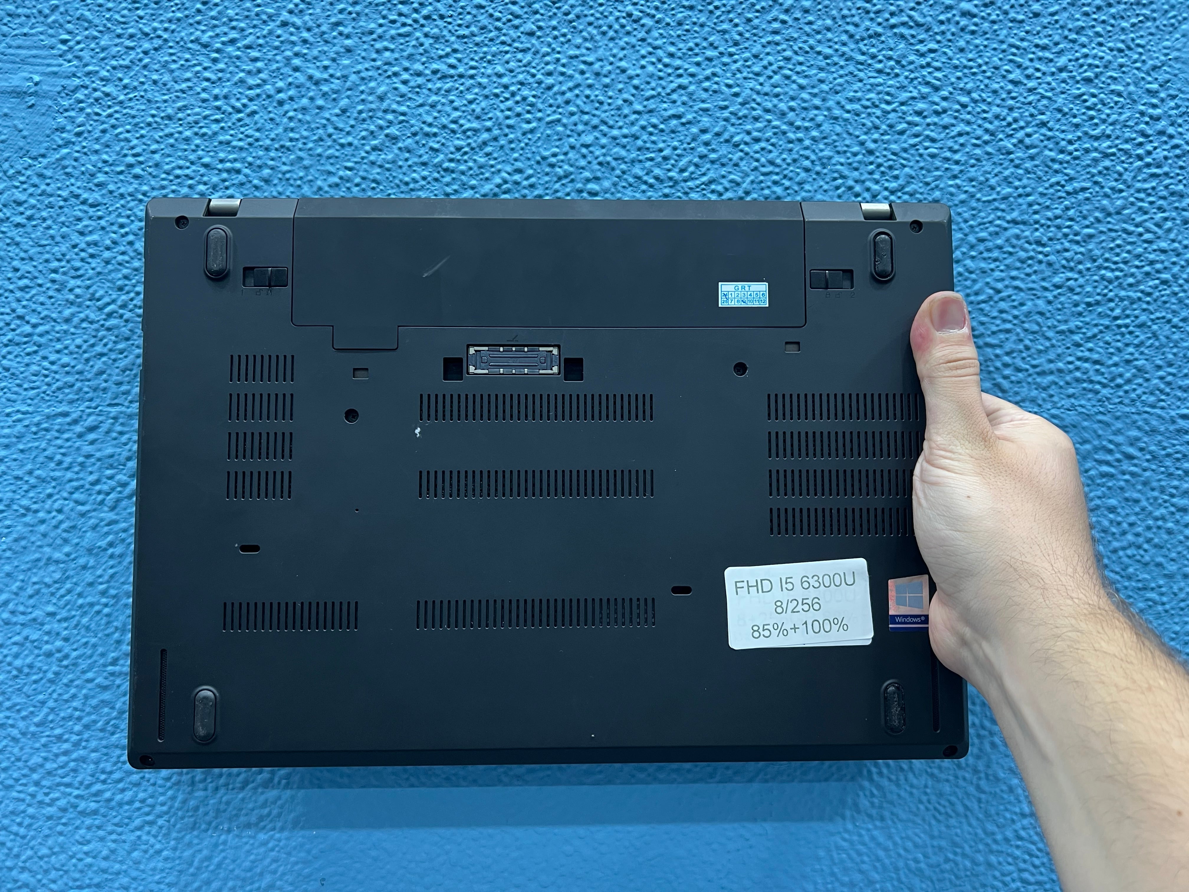 ¡¡ LIQUIDACION !! LENOVO THINKPAD T470 | INTEL CORE I5 6200U | 8 GB RAM | 256 GB SSD | WIN 10 PRO | OPEN OFFICE | REFERENCIA PF0ZWMEH