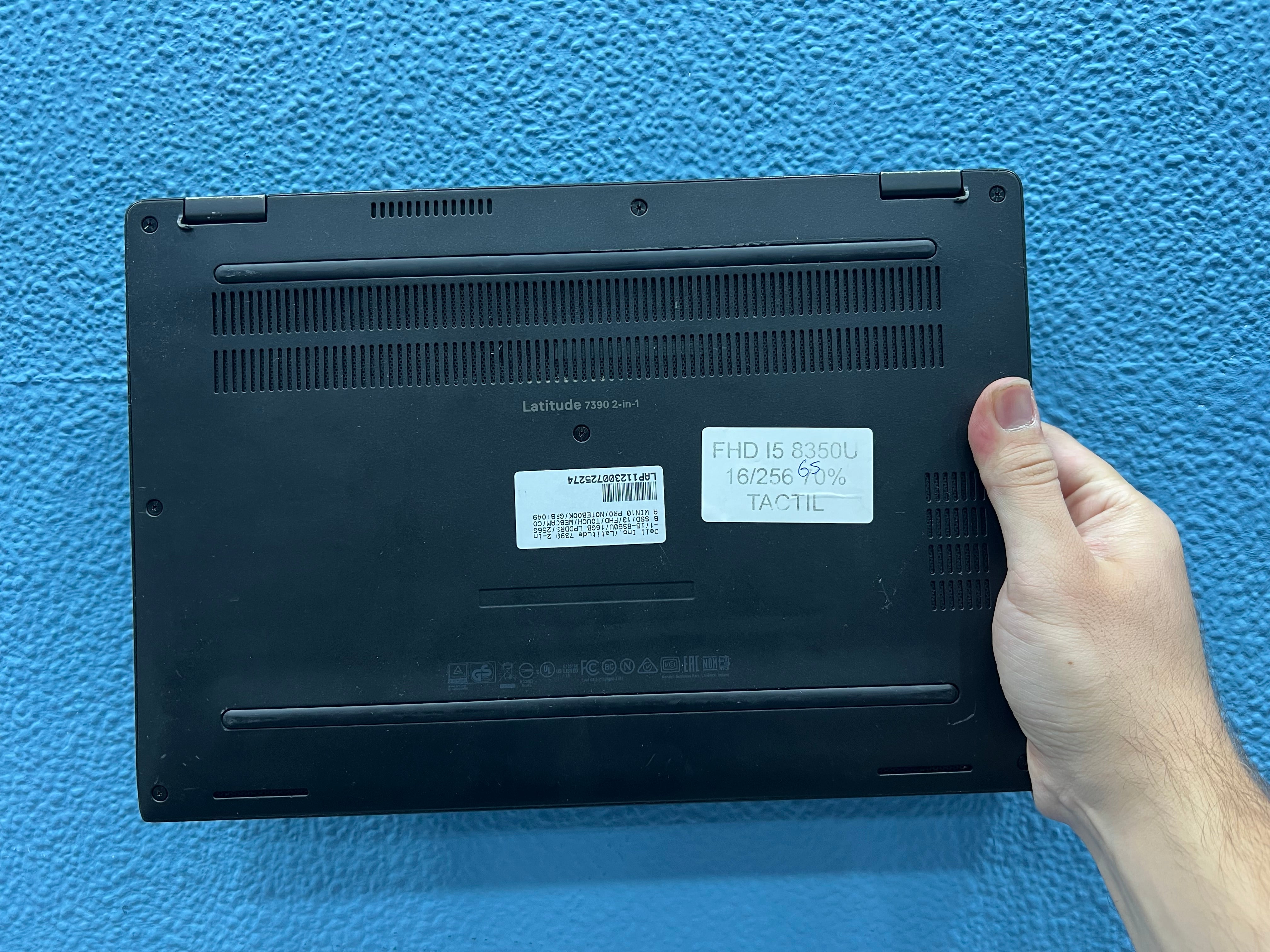 ¡¡ LIQUIDACION !! DELL LATITUDE 7390 2 in 1 | INTEL CORE I5 8350U | 16 GB RAM | 256 GB NVMe | WIN 11 PRO | OPEN OFFICE | REFERENCIA 5S02YT2