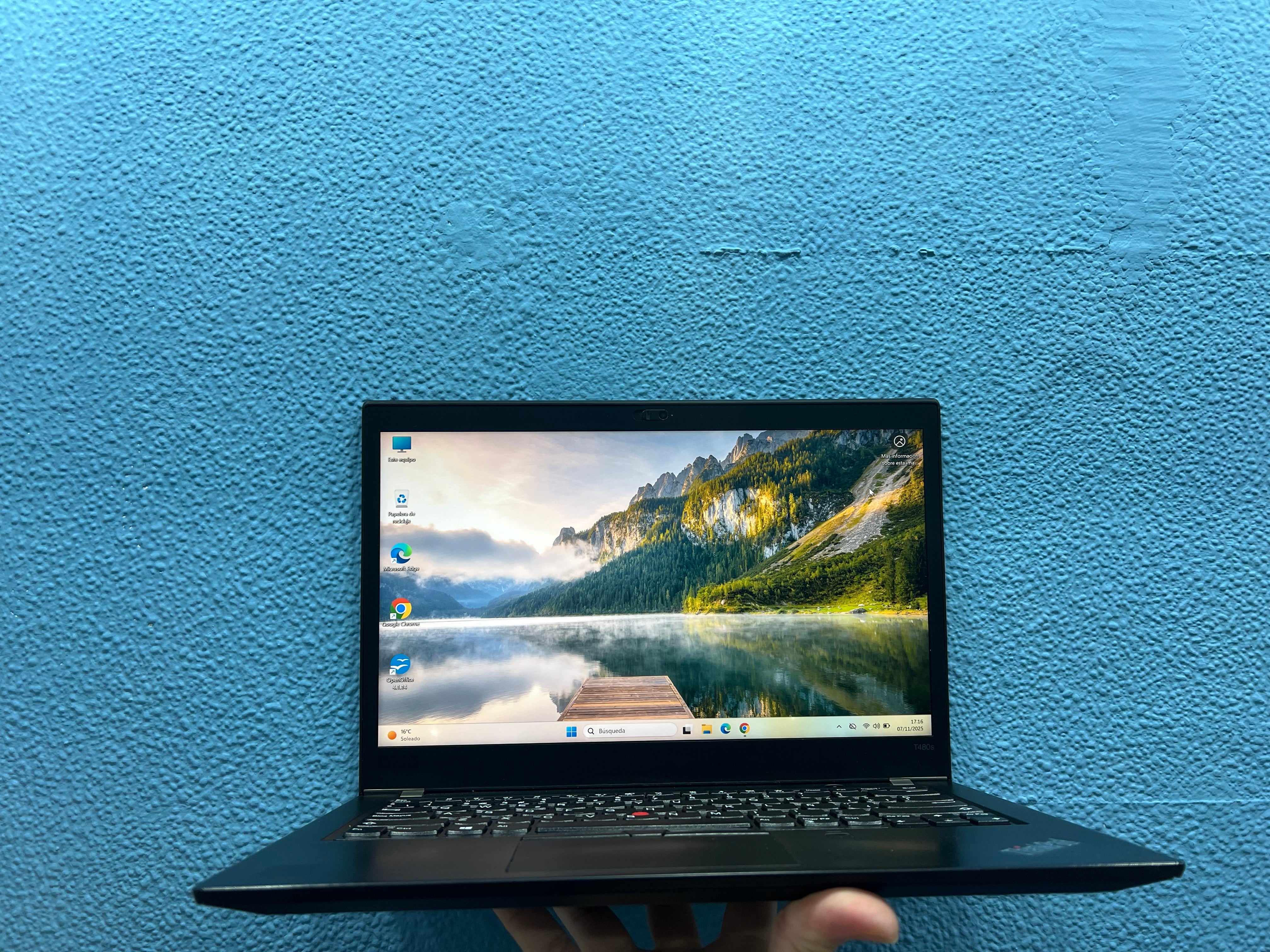 ¡¡ LIQUIDACION !! LENOVO THINKPAD T480s | INTEL CORE I5 8250U | 16 GB RAM | 256 GB SSD | WIN 11 PRO | OPEN OFFICE | REFERENCIA PC0XGYPD