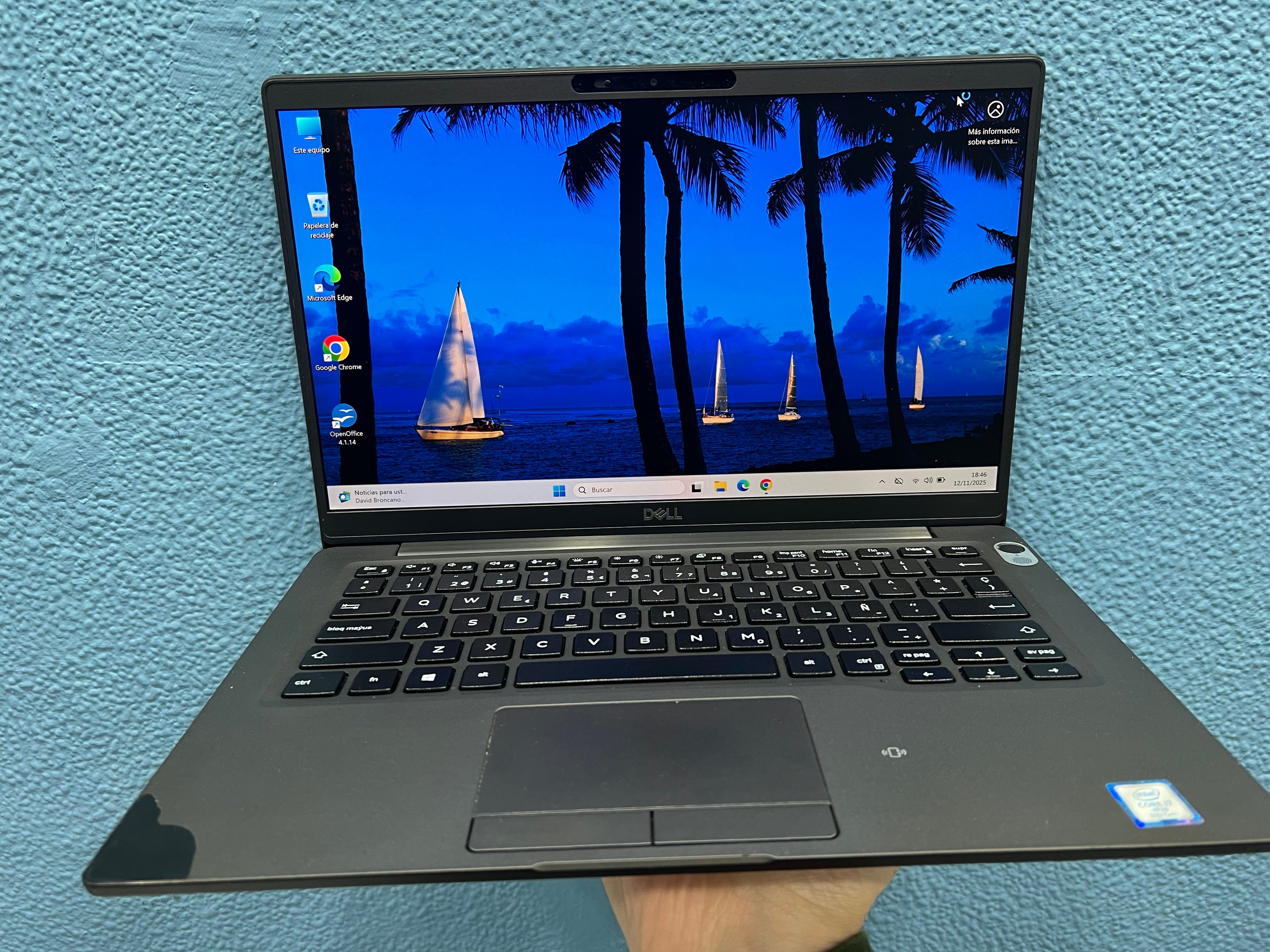 ¡¡ LIQUIDACION !! DELL LATITUDE 7400 | INTEL CORE I7 8665U | 16 GB RAM | 512 GB SSD | WIN 11 PRO | OPEN OFFICE | REFERENCIA 5DK55Y2