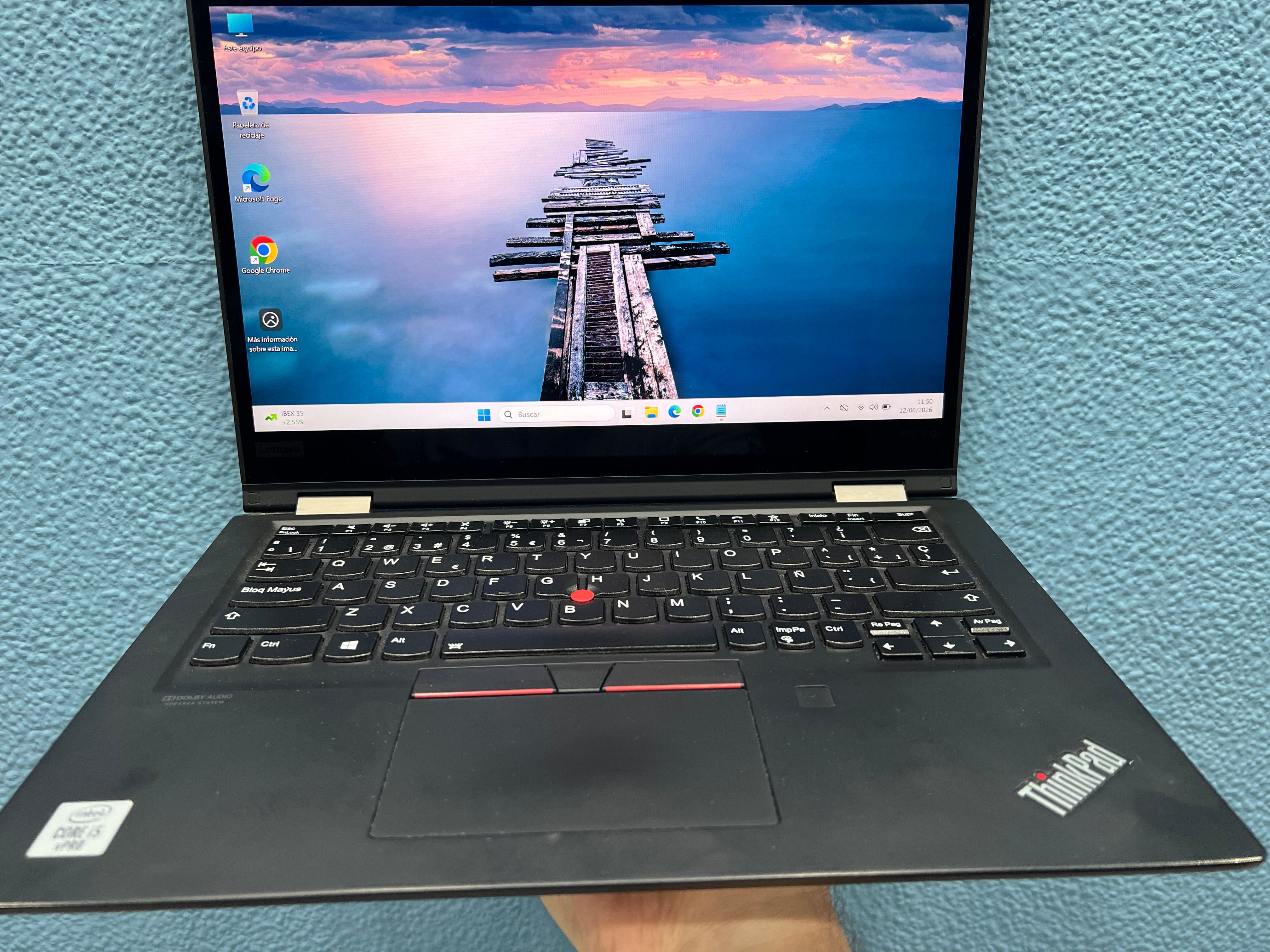¡¡LIQUIDACION!! Lenovo Thinkpad X13 Yoga Gen 1 | i5 10310U | 16Gb Ram | 256Gb Ssd | Windows 11 Pro | Táctil | Referencia: R912WM59