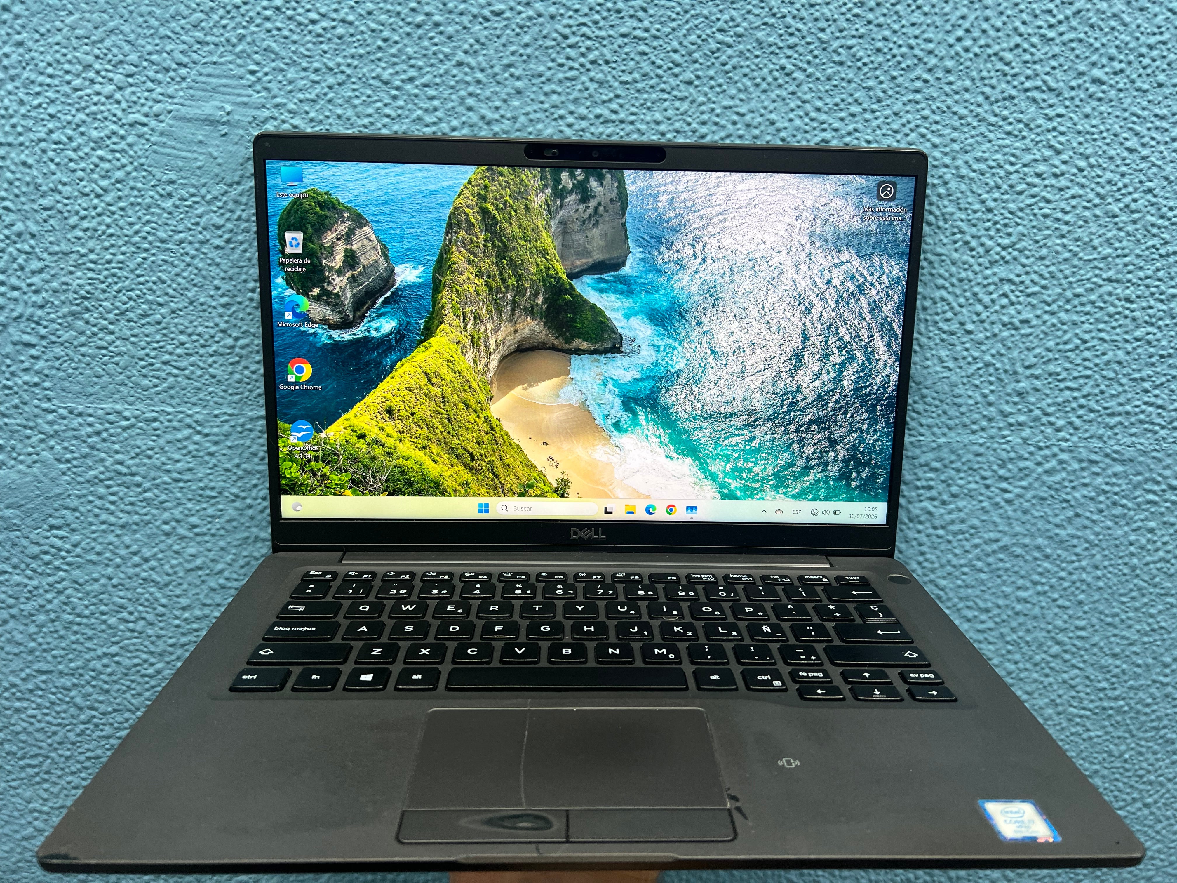 ¡¡LIQUIDACION!! Dell Latitude 7400 | I7 8665U | 8Gb Ram | 256Gb Nvme | Windows 11 Pro | Táctil | Referencia 002