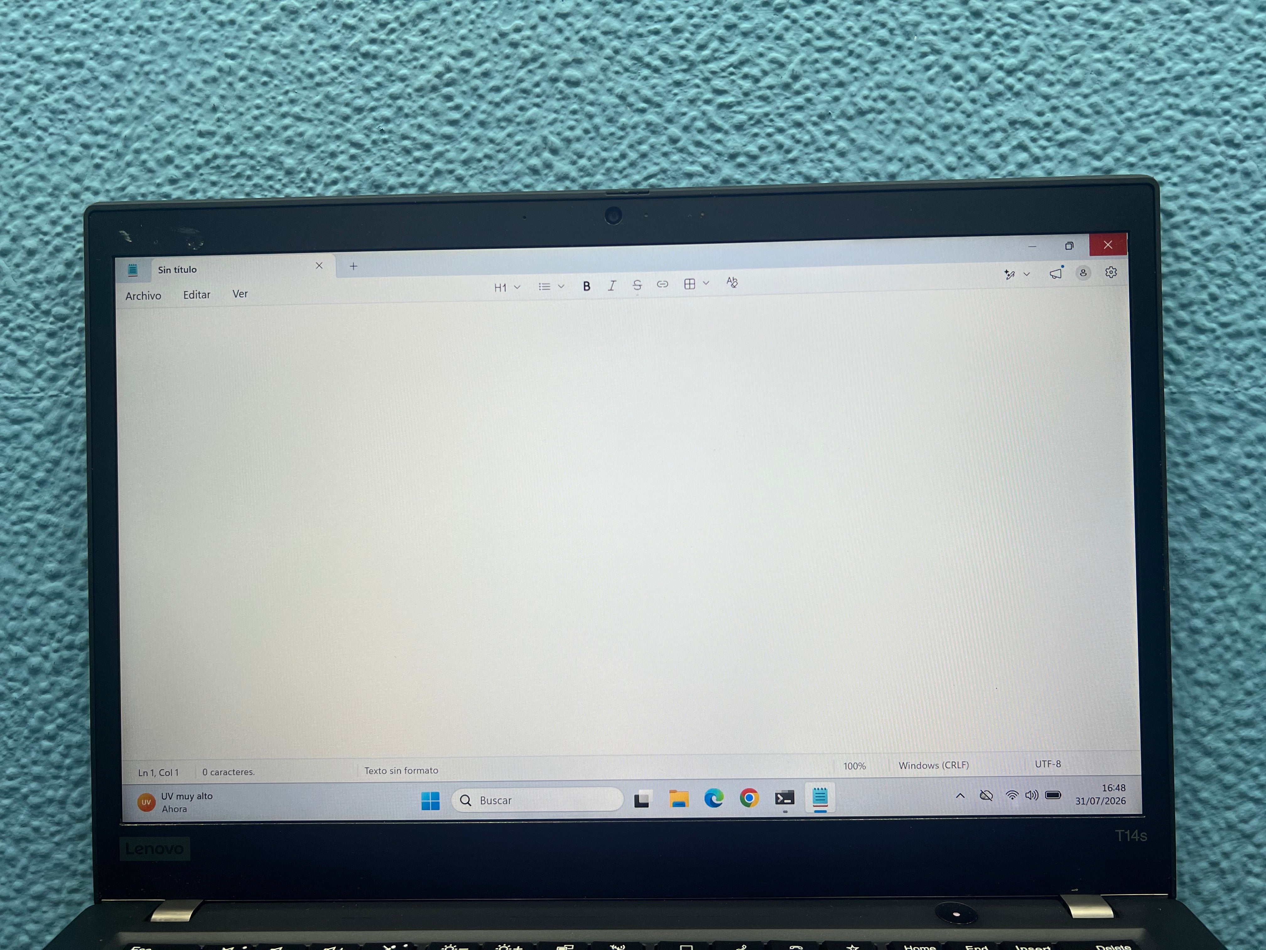 ¡¡LIQUIDACION!! Lenovo Thinkpad T14s Gen 1 | Ryzen 7 4750U | 16Gb Ram | 256Gb Nvme | Windows 11 Pro | Referencia 006