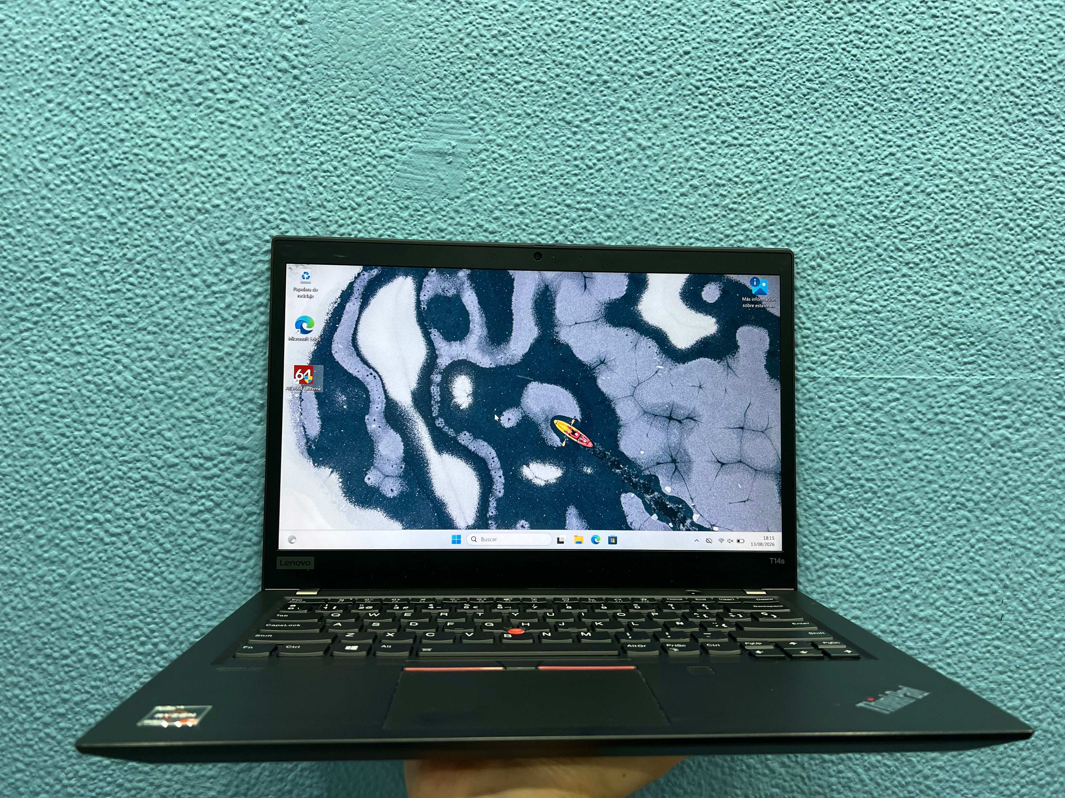 ¡¡LIQUIDACION!! Lenovo Thinkpad T14s Gen 1 | Ryzen 7 4750U | 16Gb Ram | 256Gb Nvme | Windows 11 Pro | Referencia 006