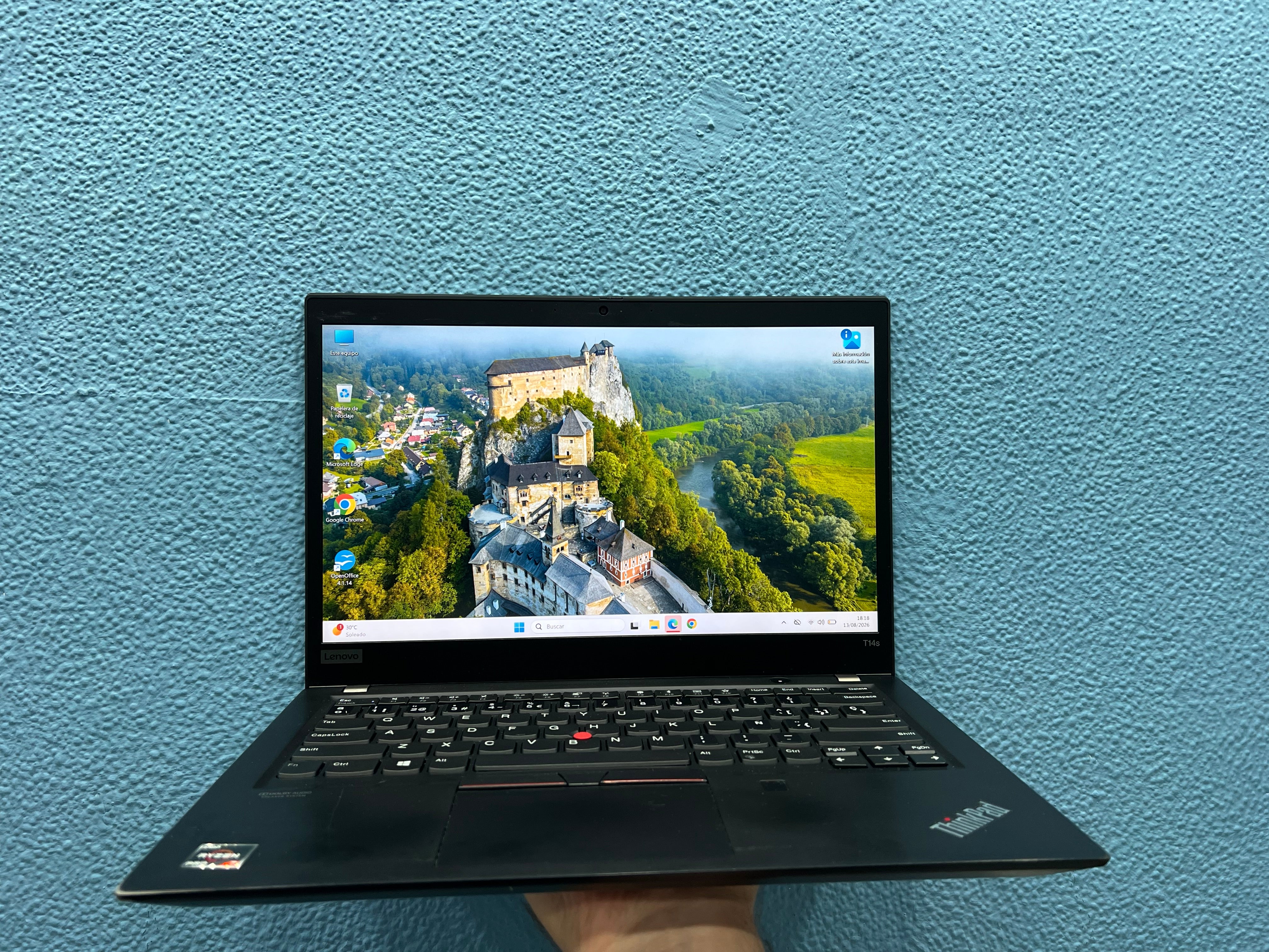 ¡¡LIQUIDACION!! Lenovo Thinkpad T14s Gen 1 | Ryzen 7 4750U | 16Gb Ram | 256Gb Nvme | Windows 11 Pro | Referencia 010
