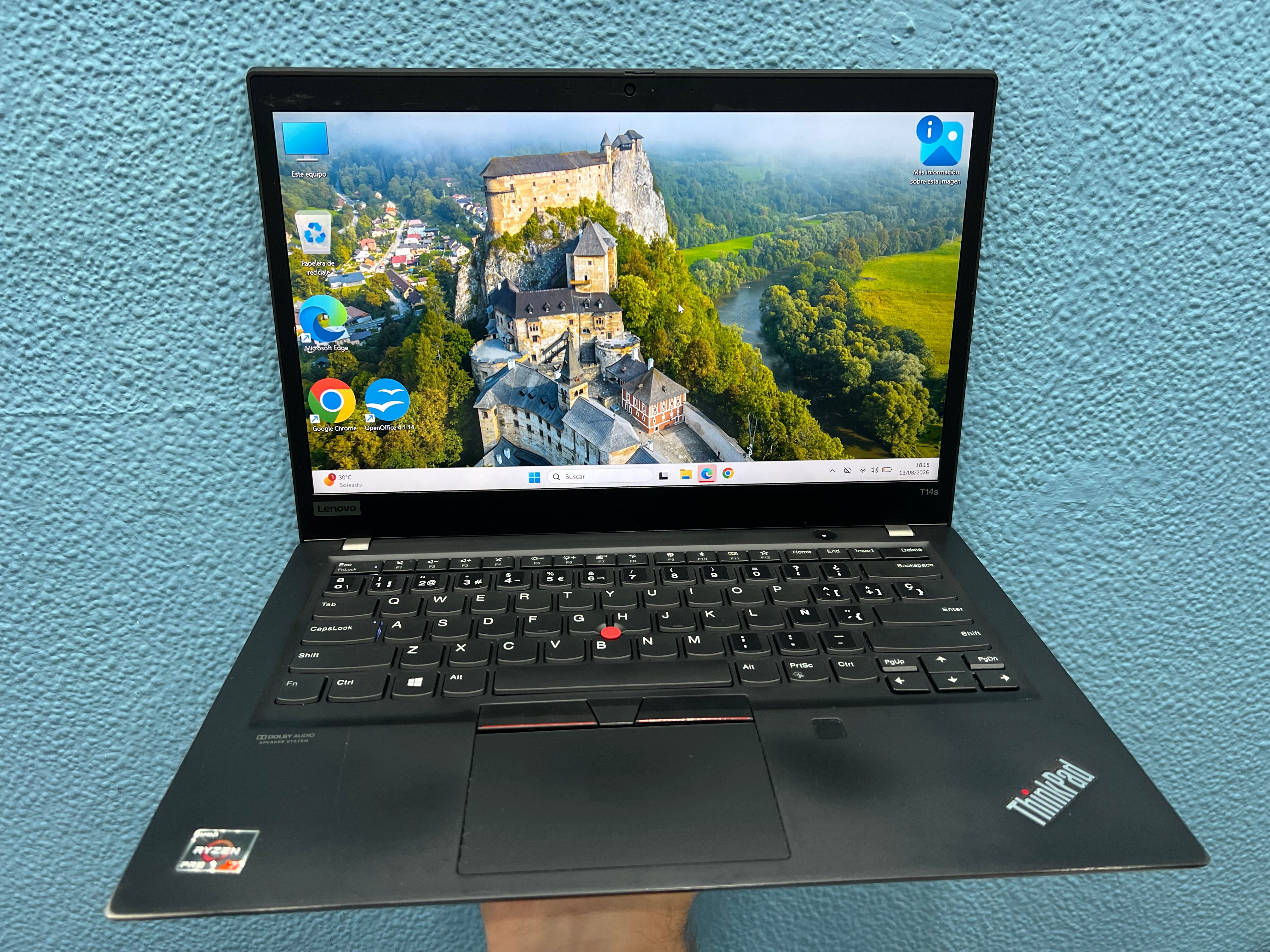 ¡¡LIQUIDACION!! Lenovo Thinkpad T14s Gen 1 | Ryzen 7 4750U | 16Gb Ram | 256Gb Nvme | Windows 11 Pro | Referencia 010