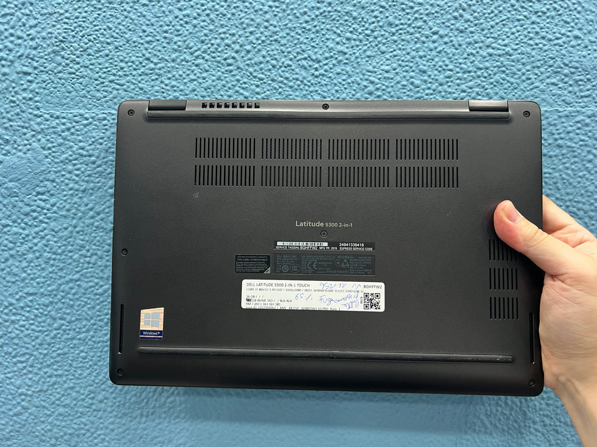 ¡¡ LIQUIDACION !! Dell latitude 5300 2 in 1 | i7 8665U | 8Gb Ram | 256Gb Nvme | Windows 11 Pro | Táctil | Referencia 003