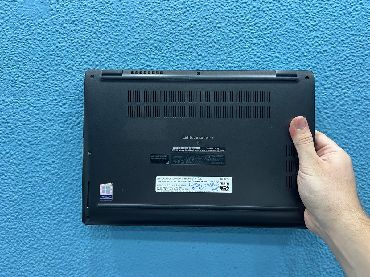 ¡¡ LIQUIDACION !! Dell latitude 5300 2 in 1 | i7 8665U | 8Gb Ram | 256Gb Ssd | Windows 11 Pro | Táctil | Referencia 005