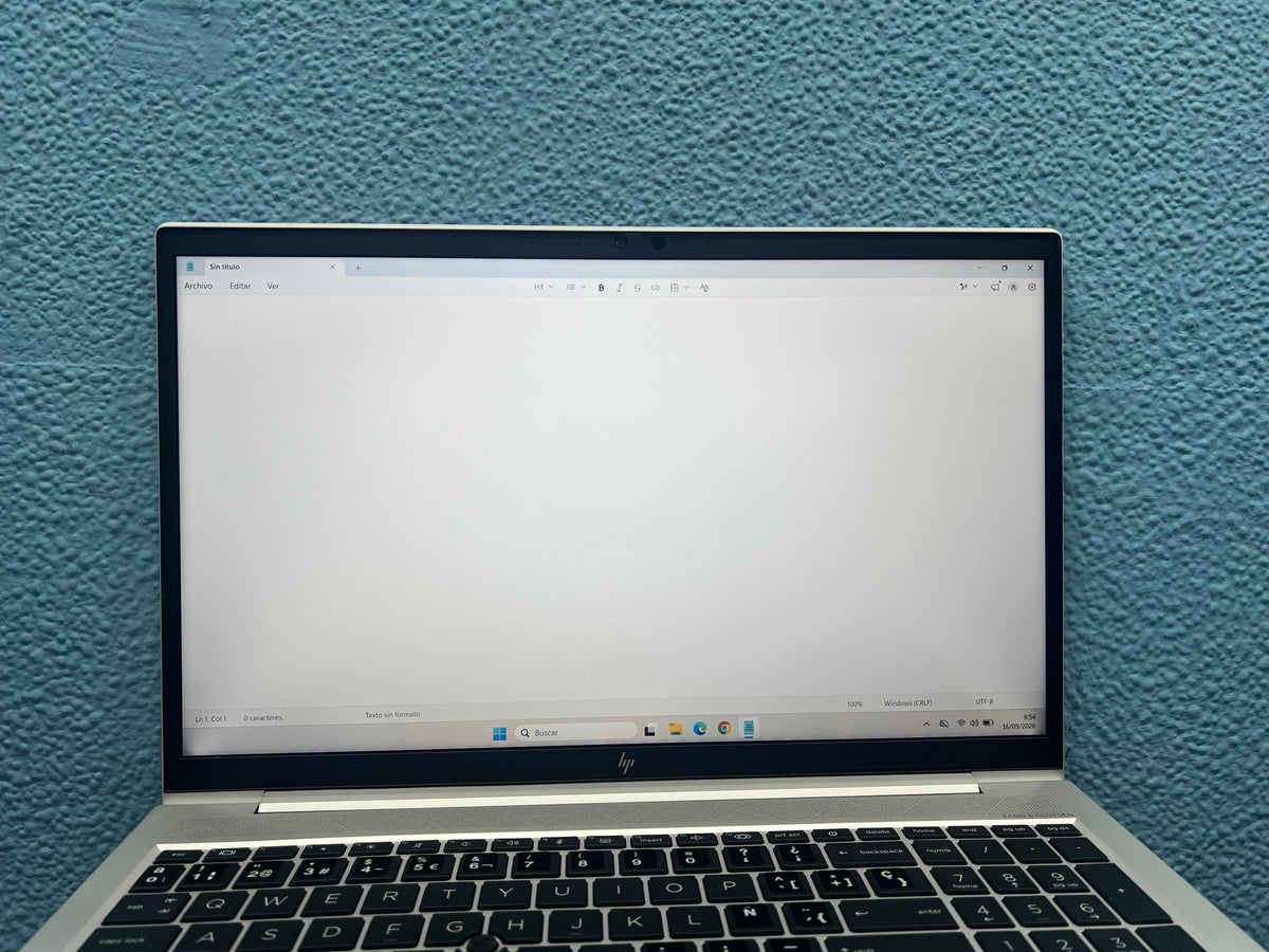 ¡¡LIQUIDACION!!Hp EliteBook 850 G8 | i7 1185G7 | 16Gb Ram | 256Gb Nvme | WIindows 11 Pro | Táctil | Referencia 002