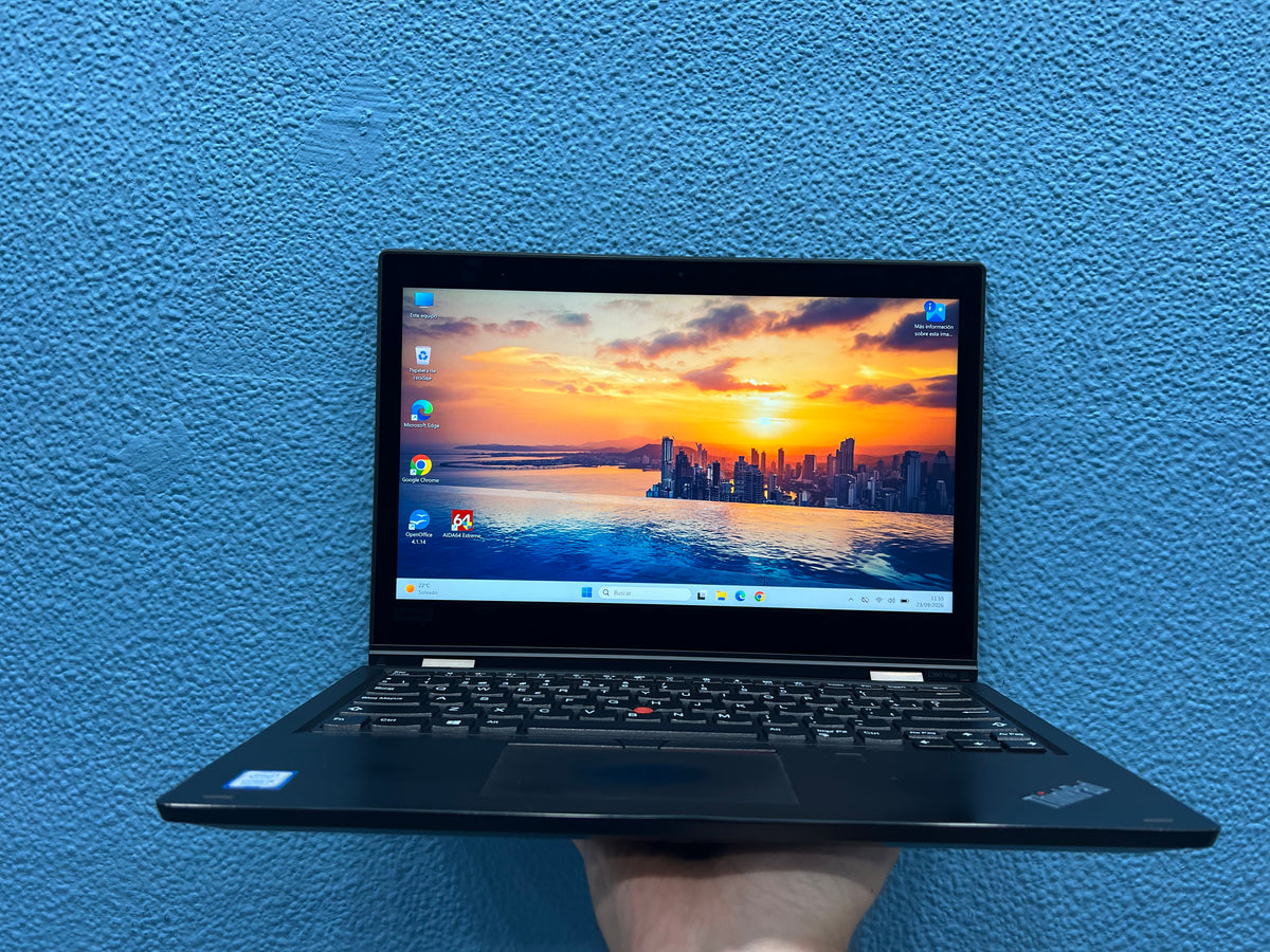 ¡¡LIQUIDACION!! Lenovo ThinkPad L390 Yoga | i5 8265U | 8Gb Ram | 256GB Nvme | Windows 11 Pro | Táctil | Referencia 011