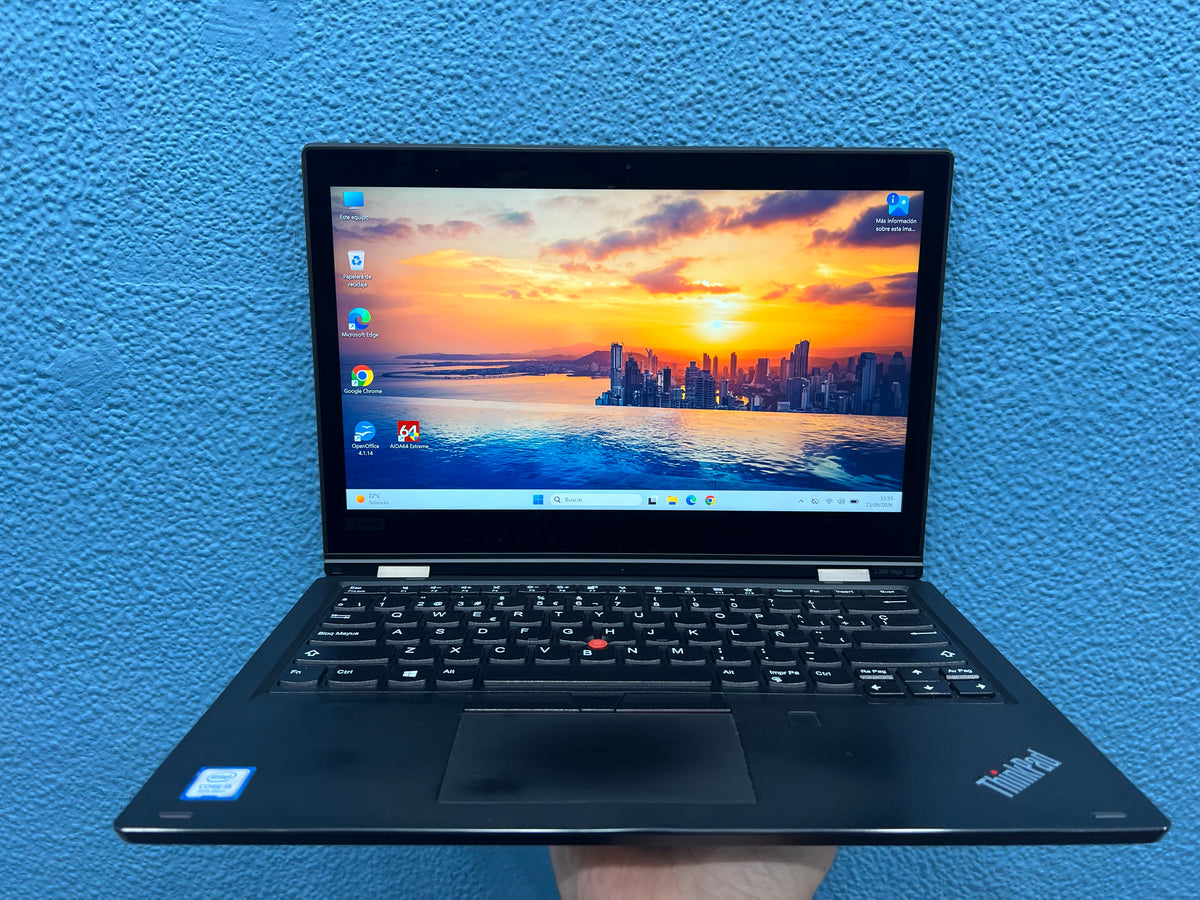 ¡¡LIQUIDACION!! Lenovo ThinkPad L390 Yoga | i5 8265U | 8Gb Ram | 256GB Nvme | Windows 11 Pro | Táctil | Referencia 011
