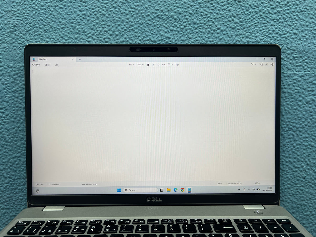 ¡¡LIQUIDACION!! Dell latitude 5510 | i5 10310U | 8Gb Ram | 256Gb Nvme | Windows 11 Pro | Táctil | Referencia 015