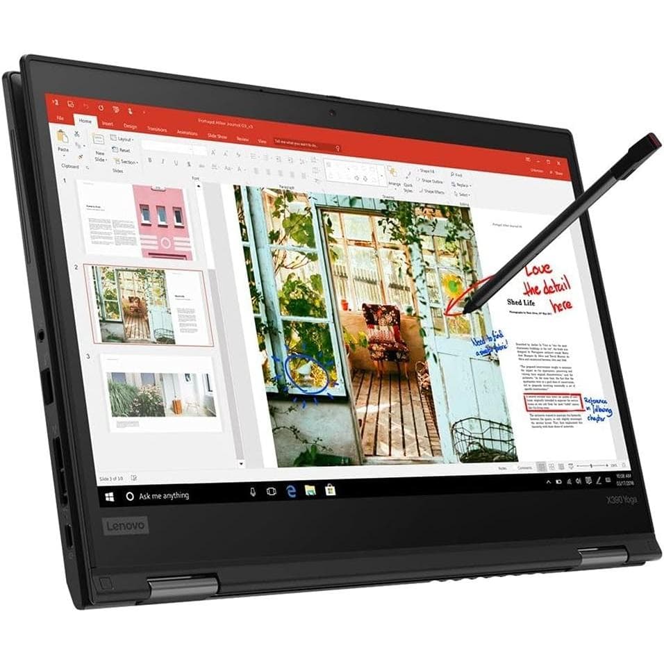 Lenovo ThinkPad X390 YOGA | INTEL CORE I7 8665U | 16GB RAM | 256GB SSD | WIN 11 PRO | OPEN OFFICE | TACTlL