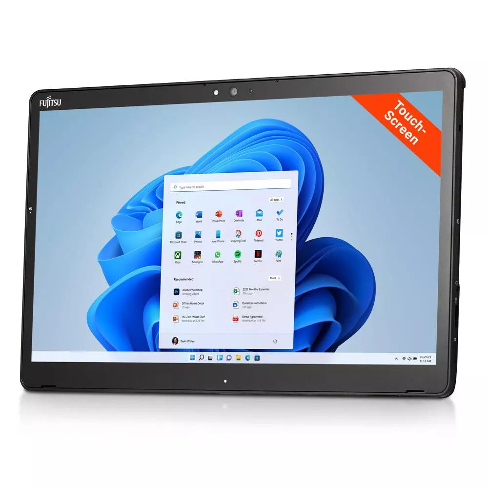 FUJITSU STYLISTIC Q739 | INTEL CORE I5 8365U | 8 GB RAM | 256 GB SSD | WIN 11 PRO | OPEN OFFICE | TACTIL | LTE