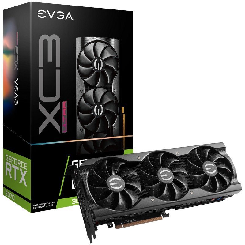 EVGA GeForce RTX 3070 XC3 ULTRA GAMING 8GB GDDR6