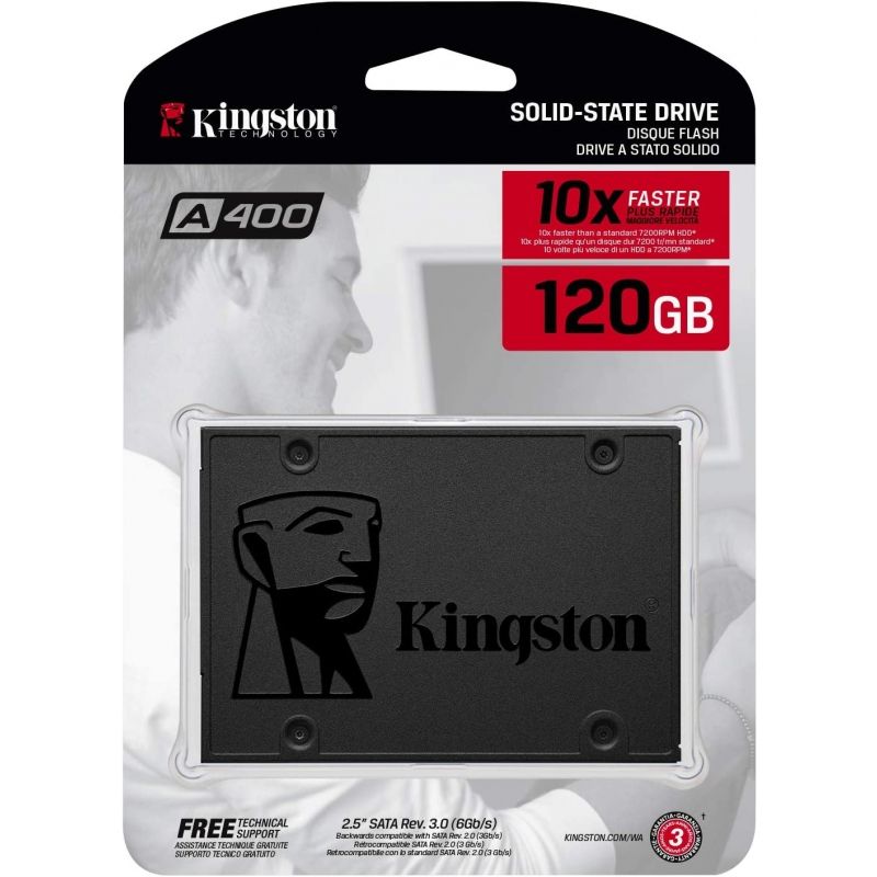Disco SSD Kingston A400 / SATA III